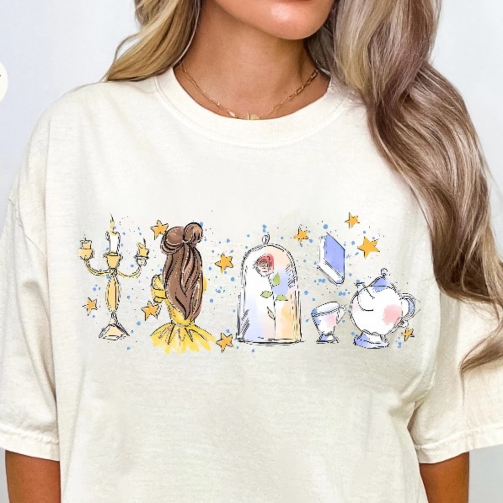 Beauty And The Beast ‘Belle’ Graphic Tee - image 1